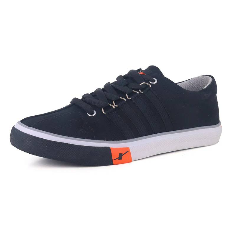 SM-162-BKBK | SPARX CANVAS 162 HOMME |  BLACK BLACK