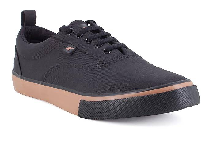 SM-732-BKHN | SPARX CANVAS 732 HOMME |  BLACK/HONEY