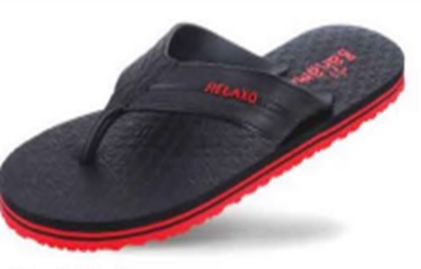 BHG-216-BKBK | BAHAMAS 216 GENTS Black Red