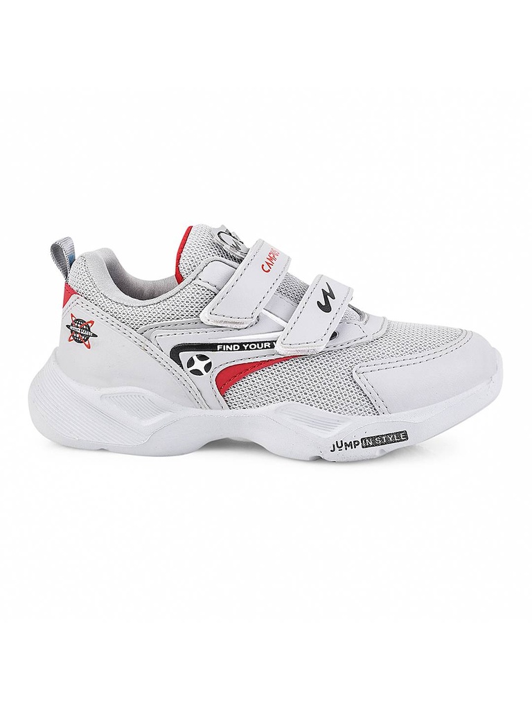 22C-670V-020 | CAMPUS NINZA JR V - GRY/RED