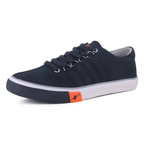 SM-162-BKBK | SPARX CANVAS 162 HOMME |  BLACK BLACK