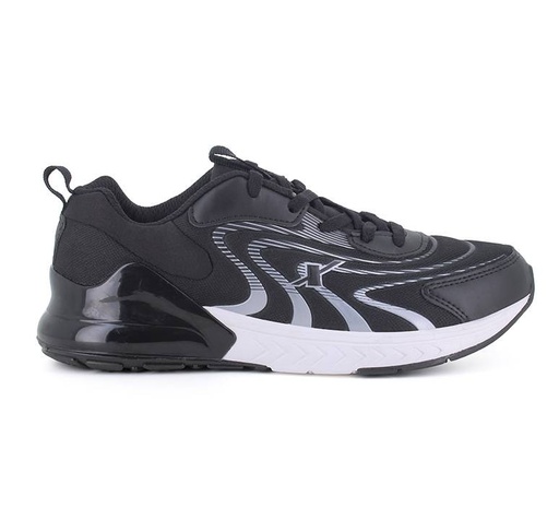 SM-740-BKSL | SPARX CHAUSSURES 740 GARCON |  BLACK SILVER