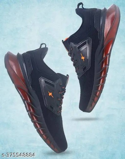 SM-796-BKNO | SPARX CHAUSSURES 796 HOMME |  BLACK/NEON ORANGE