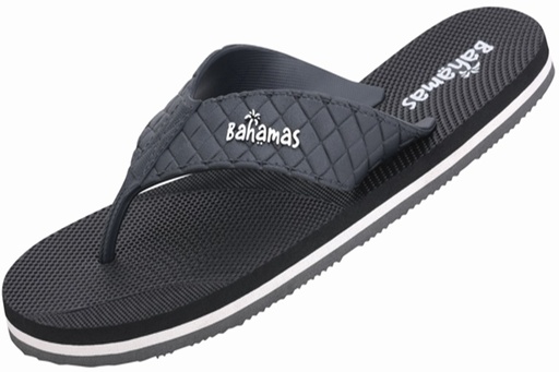 BHG-129-GYBK | BAHAMAS 129 GENTS Grey Black