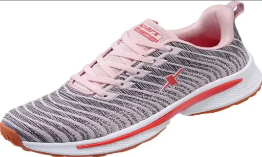 SL-242-LPRC | SPARX SHOES 242 LADIES Light Pink
Coral Red