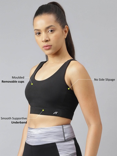 AAWBRASM00063401 | ALCIS WOMENS HI-IMPACT SPORTS BRA